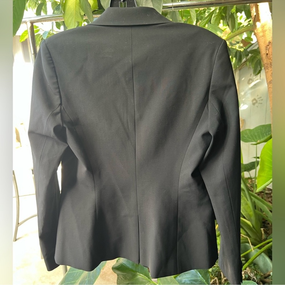 Theory wool single button blazer - image 2